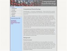 Tablet Screenshot of nano.cc.gatech.edu