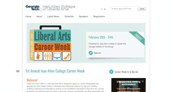Desktop Screenshot of careerweek.iac.gatech.edu