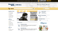 Desktop Screenshot of library.gatech.edu