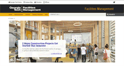 Desktop Screenshot of facilities.gatech.edu