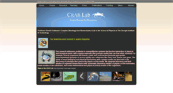 Desktop Screenshot of crablab.gatech.edu