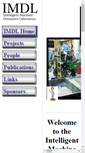Mobile Screenshot of imdl.gatech.edu