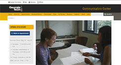 Desktop Screenshot of communicationcenter.gatech.edu