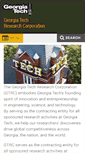 Mobile Screenshot of gtrc.gatech.edu