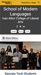 Mobile Screenshot of modlangs.gatech.edu