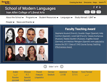 Tablet Screenshot of modlangs.gatech.edu