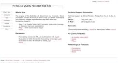 Desktop Screenshot of forecast.ce.gatech.edu