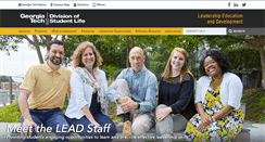 Desktop Screenshot of leadership.gatech.edu