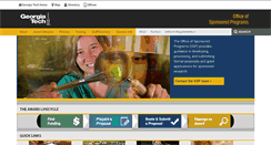 Desktop Screenshot of osp.gatech.edu