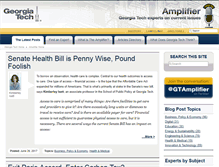 Tablet Screenshot of amplifier.gatech.edu