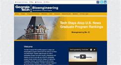 Desktop Screenshot of bioengineering.gatech.edu
