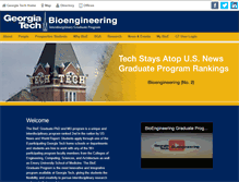 Tablet Screenshot of bioengineering.gatech.edu