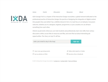 Tablet Screenshot of ixda.gatech.edu