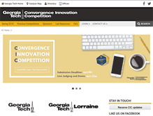 Tablet Screenshot of cic.gatech.edu