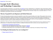 Tablet Screenshot of bio2007.gatech.edu