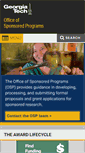 Mobile Screenshot of compliance.gatech.edu