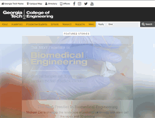 Tablet Screenshot of coe.gatech.edu