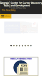 Mobile Screenshot of preteaching.gatech.edu