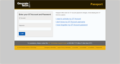 Desktop Screenshot of passport.gatech.edu