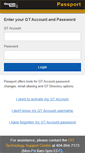 Mobile Screenshot of passport.gatech.edu