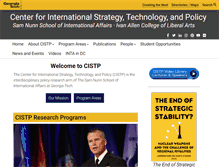 Tablet Screenshot of cistp.gatech.edu