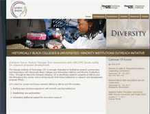 Tablet Screenshot of hbcumi.gatech.edu