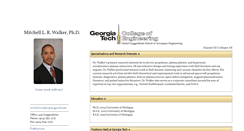 Desktop Screenshot of mwalker.gatech.edu