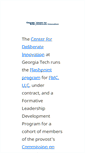 Mobile Screenshot of flashpoint.gatech.edu