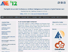 Tablet Screenshot of aiide12.gatech.edu