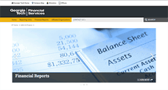 Desktop Screenshot of fin-services.gatech.edu