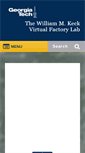 Mobile Screenshot of factory.isye.gatech.edu