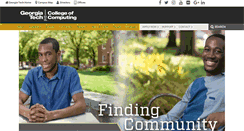 Desktop Screenshot of cc.gatech.edu