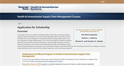 Desktop Screenshot of hhls.scl.gatech.edu