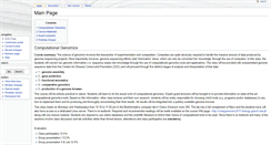 Desktop Screenshot of compgenomics2011.biology.gatech.edu