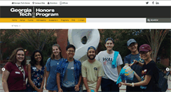 Desktop Screenshot of honorsprogram.gatech.edu