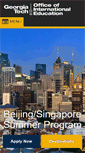 Mobile Screenshot of beijing-singapore.gatech.edu