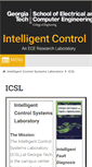 Mobile Screenshot of icsl.gatech.edu