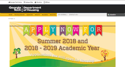 Desktop Screenshot of housing.gatech.edu