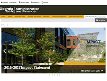 Tablet Screenshot of af.gatech.edu