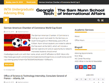 Tablet Screenshot of intaadvising.gatech.edu