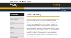 Desktop Screenshot of catalog.gatech.edu