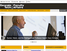 Tablet Screenshot of academic.gatech.edu