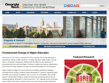 Tablet Screenshot of c21u.gatech.edu