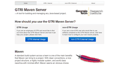 Desktop Screenshot of maven.gtri.gatech.edu