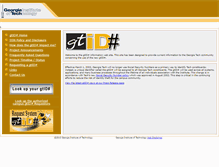 Tablet Screenshot of gtid.gatech.edu