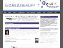 Tablet Screenshot of delta.gatech.edu