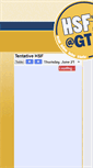 Mobile Screenshot of hsf.gtorg.gatech.edu