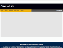Tablet Screenshot of garcialab.gatech.edu